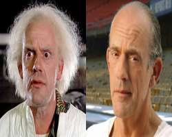 He wore prosthetic make-up for some scenes in the film 